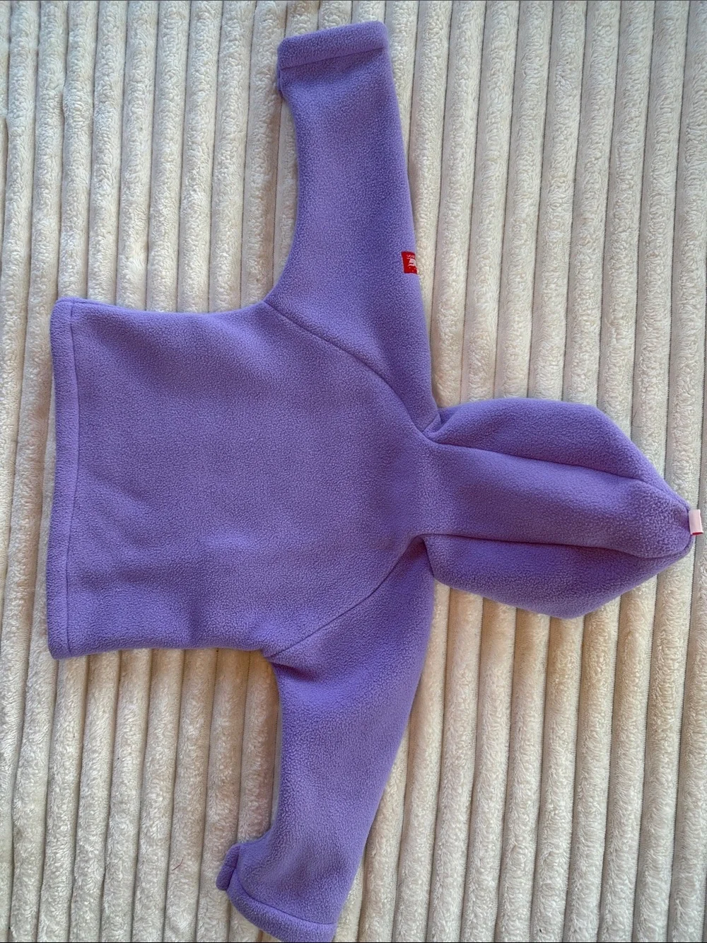 Kids Hooded Fleece Jacket - Lavender